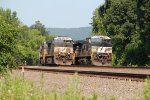 NS train 668 passas 12G at milepost 116